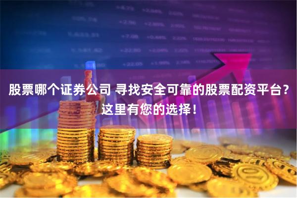 股票哪个证券公司 寻找安全可靠的股票配资平台？这里有您的选择！